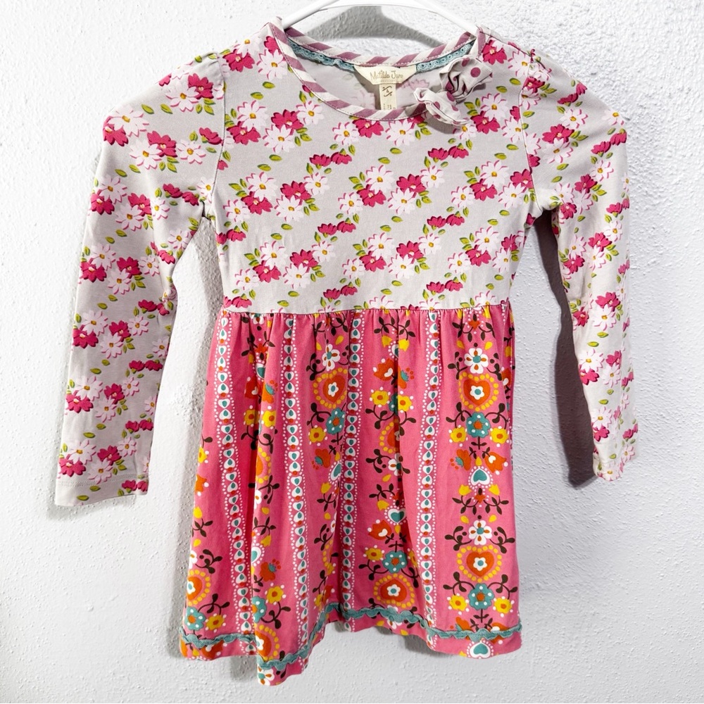 Matilda Jane mixed print dress size 4